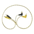 thumbnail image 3 of Cable de 2 RCA a 2 RCA Tipo L 90cm Audiobahn ARCA290F, 3 of 3