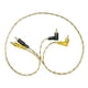 thumbnail image 3 of Cable de 2 RCA a 2 RCA Tipo L 90cm Audiobahn ARCA290F, 3 of 3
