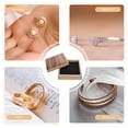 thumbnail image 2 of WEUVEB 1Pcs Wood Jewelry Case Ivory Simple Design Storage for Women, 2 of 5