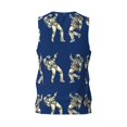 thumbnail image 3 of Easygdp Disco party Astronaut Dancing Men's Mesh Basketball Jersey Quick Drying Sleeveless Shirts Fitted Muscle Tank Tops Sport Round Neck T-Shirt - X-Large, 3 of 9