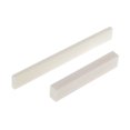 thumbnail image 2 of De Ganado En Blanco Silla De Montar + Tuerca Sin Ranura Para Guitarra Diy Hecha A Mano Sunnimix Nueces de silla de guitarra, 2 of 8