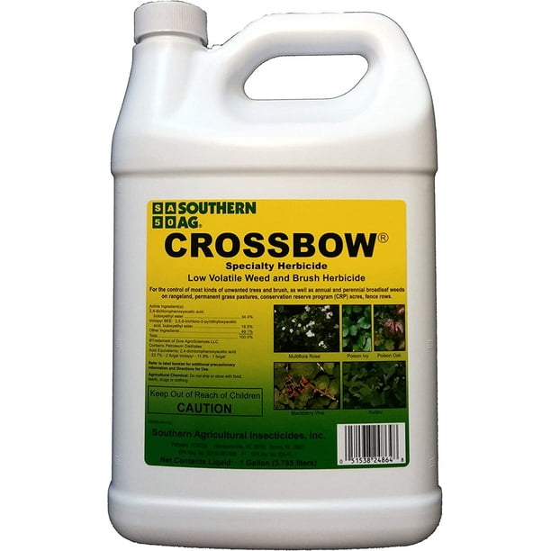 DOYYS Crossbow Specialty Herbicide Low Volatile Weed & Brush Herbicide, 128oz Gallon