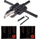 thumbnail image 1 of Cortador de círculo ajustable estándar, cortador de círculo de sierra perforadora para trabajo pesado para carpintería, herramientas de bricolaje con orificio giratorio para carpintería, diámetro de TUNC Sencillez, 1 of 5