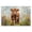 Mountain Meadow Cow, variant on Stupell Industries Rustic Lodge Varied Cattle on Farm Black Floating Frame Canvas Art, 25 x 17, by Rhonda Addison
