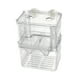 thumbnail image 5 of Caja de de acuario flotante acrílico transparente para de camarones Guppy M, 5 of 8