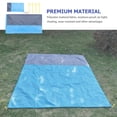thumbnail image 4 of Portable Picnic Blanket Foldable Outdoor Camping Cushion Waterproof Pool Ground Cloth, 4 of 9