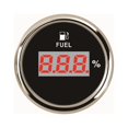 thumbnail image 1 of Black Medidor de nivel de combustible medidor de barco marino señal impermeable retroiluminación ajustable 52mm, 1 of 5