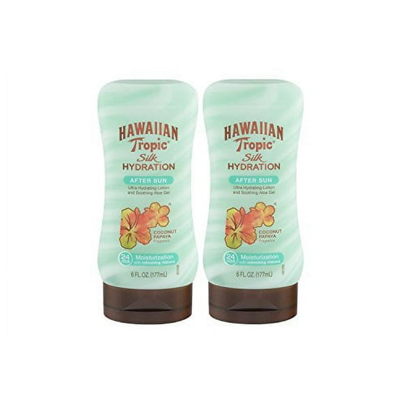 Hawaiian Tropic Silk Hydration After Sun Lotion 6oz (2 Pack)