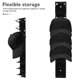 thumbnail image 3 of unbranded Estante Plástico Negro Para Gorras De Béisbol Con Montaje En Pared Para Almacenamiento Compacto En El Hogar, 3 of 8