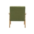 thumbnail image 6 of ARCTICSCORPION Mid-Century Tufted Armchairs with Side Table, Green Linen, (Set of 2), 6 of 8