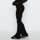 thumbnail image 3 of Pantalones Pantalones básicos para mujer Slim Fit Color sólido Estilo Y2K Traje de vacaciones (Negro S) Ygjytge Negro T S para Mujer, 3 of 6