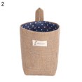thumbnail image 2 of HEVIRGO Storage Basket Creative Large Capacity Jute Practical Multifunctional Wall Hanging Desktop Basket Bin for Dormitory,2#, 2 of 10