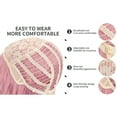 thumbnail image 4 of Cosplay Wig Long Gradient Braid Anime Wig with Bangs Ponytail Synthetic Wig Suitable for Women's Party, 4 of 7