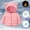 Pink, variant on TYGHBN Winter Baby Kids Boys Girls Long Sleeve Keep Warm Zipper UP Hood Coat Jacket with Pocket 5t Coat Toddler Girl Dress Coat Snow Jacket Girl Jacket Girls 5t Star Coat Jacket with Streamers Girls