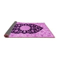 thumbnail image 2 of Ahgly Company Indoor Square Medallion Pink Traditional Area Rugs, 8' Square, 2 of 4