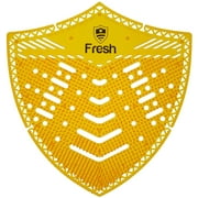 Angle View: The Original Fresh Shield Urinal Screens Deodorizers, 10 Pack, Orange Citrus
