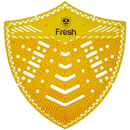 The Original Fresh Shield Urinal Screens Deodorizers, 10 Pack, Orange Citrus