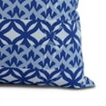 thumbnail image 2 of Simply Daisy, 26 x 26 inch, Greeko Simple, Geometric Print Pillow, Royal Blue, 2 of 2
