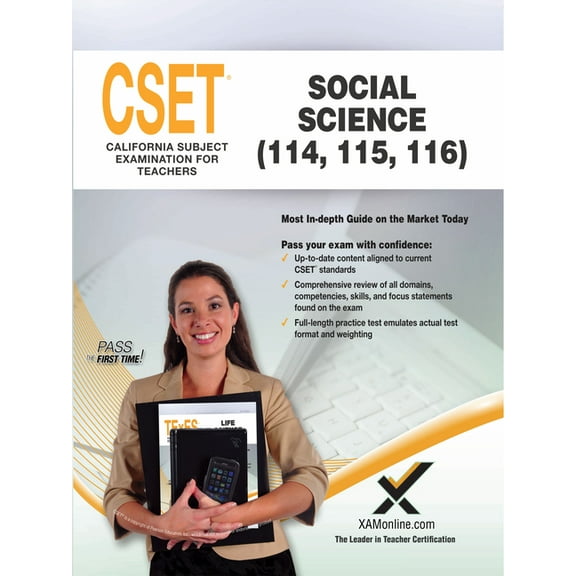 CSET Social Science 2017 (114, 115, 116) : Teacher Certification Exam