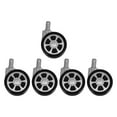 thumbnail image 5 of Office Chair Replacement Parts PVC Metal 5Pcs 3.54X2.36X1.89In, 5 of 5
