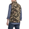 thumbnail image 2 of Weatherproof Vintage Men's Camo Vest Olive Size Large, 2 of 3
