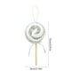 thumbnail image 3 of Adorno navideño de piruleta de espuma con diseño de rayas de lentejuelas | Decoración brillante para colgar en el árbol de Navidad con lazo, 3 of 6