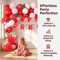 thumbnail image 2 of Strawberry Birthday Party Decorations Set – Pink Fringe Curtain, Happy Birthday Banner, Pink, Red & White Balloons for Strawberry-Themed 1st Birthday & Baby Shower, 2 of 6