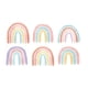 thumbnail image 4 of Pared De Arco Iris, Decoración De Pared De Flores De Arco Iris, Calcomanías Autoadhesivas Para Decoración De Jardín De Infantes En Casa Speravity HA043541-03, 4 of 6