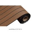 thumbnail image 3 of Werulen Self Adhesive 3D Striped Wall Paper, Waterproof Thick Hide and Stick Wall Covering, Decorative Panel Peel and Stick Wallpaper for Tv Background Living Room and Home Renovation, Brown, 3 of 6
