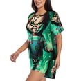 thumbnail image 2 of Lsque Chucky Women's Short-Sleeved Pajama Set - 2 Piece Soft and Lightweight Sleepwear Set-3X-Large, 2 of 9