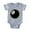 Heather Grey, variant on CafePress - Bl_8Ball - Cute Infant Baby Football Bodysuit