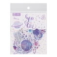 thumbnail image 1 of Qiilu Scrapbooking Sticker,40PCS/Set DIY Diary Sticker Handbook Decoration Label Scrapbooking Sticker Accessories, Label Sticker, 1 of 5