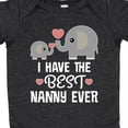 thumbnail image 4 of Inktastic Best Nanny Ever Grandchild Boys or Girls Baby Bodysuit, 4 of 5