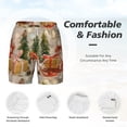 thumbnail image 5 of Balery Holiday Christmas Stars Mens Swim Trunks Swim Shorts for Men Quick Dry Inseam Beach Shorts with Compression Liner Pocket-Small, 5 of 9