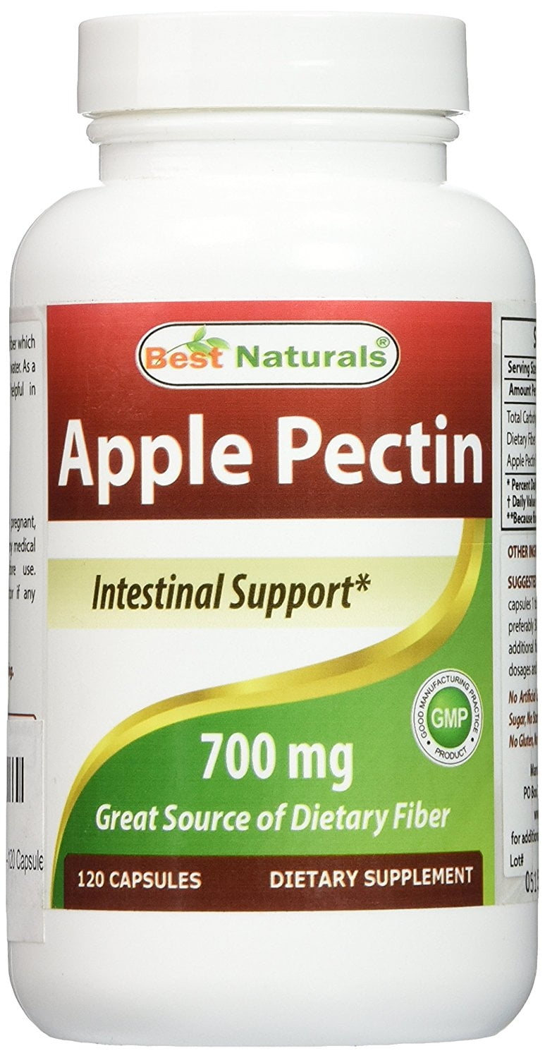 Best Naturals Apple Pectin 700 mg 120 Capsules