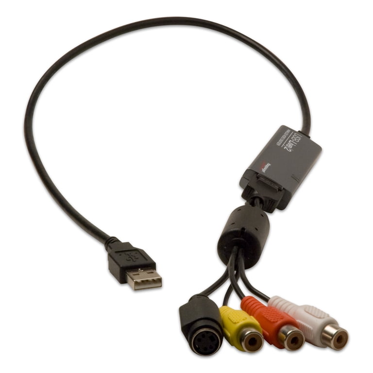 Hauppauge USB-Live2 Analog Video Digitizer, Black - Walmart.com