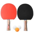 thumbnail image 1 of Table Tennis 2 Player Set 2 Table Tennis Bats Rackets, 1 of 8
