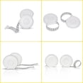 thumbnail image 3 of White Retractable Body Measurements Accurate Body Measurements Body Measurements Noise Elimination Design Body Measurements, 3 of 9