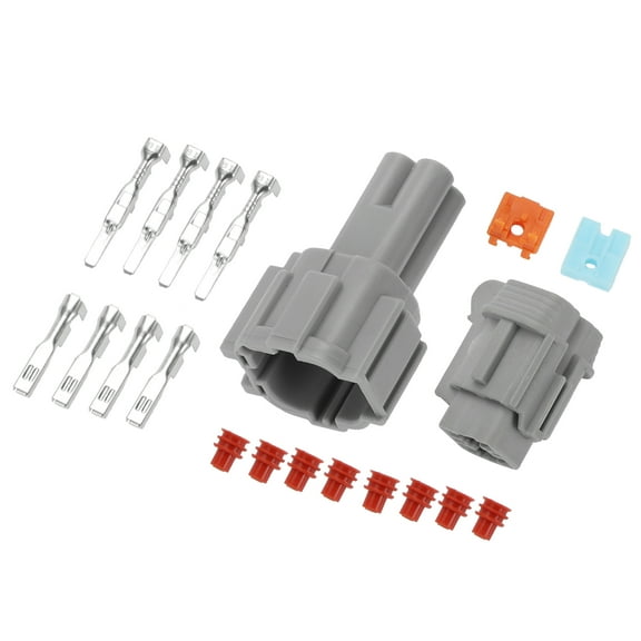 4 Pin Oxygen Sensor Connector Plug Waterproof Male Female Wire Terminal Connector for Nissan 1 Set
