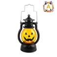 thumbnail image 1 of Pumpkin Skull LED Pony Oil Lantern Halloween Decor Prop Creative Bar Party Light, 1 of 4