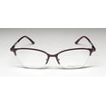 thumbnail image 3 of DANA BUCHMAN JORDAN CAT EYE ADJUSTABLE NOSE PADS HALF-RIM EYEGLASS FRAME/EYEWEAR, 3 of 7