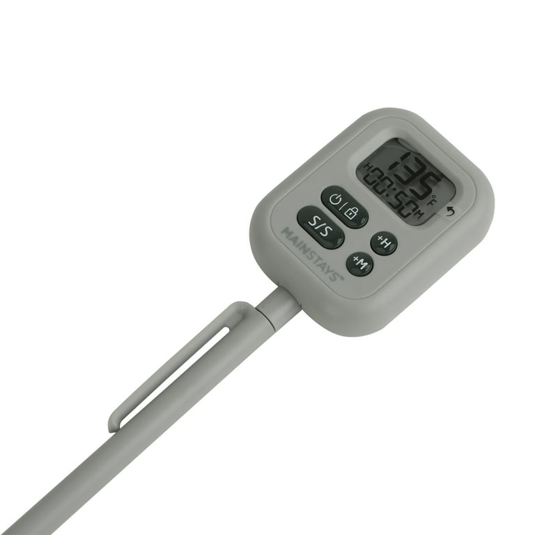 ThermoPro TP19HW Waterproof Meat Thermometer with Magnet, LED Display and  Stainless Steel Probe