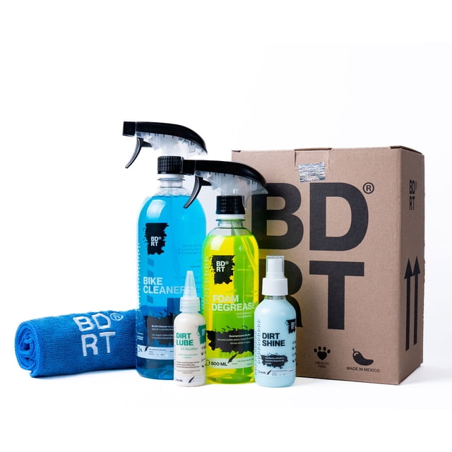 Kit BE DIRT de limpieza para bicicleta Starter pack