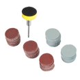 thumbnail image 1 of 100pcs Sanding Papers， Alumina Round Mix Grit Sander Disc Sanding Papers， Sander Disc 100P, 180P, 240P, 1500P, 3000P, For General Polishing, 1 of 8