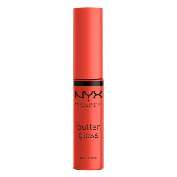 NYX Professional Makeup Butter Gloss, brillant à lèvres, 8 ml gloss, couvrance moyenne