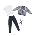 thumbnail image 2 of Figuras de acción a escala 1:6, traje de chaqueta con lentejuelas, modelo de ropa de cuerpo masculino de 12 ", disfraz que incluye chaqueta,, 2 of 9