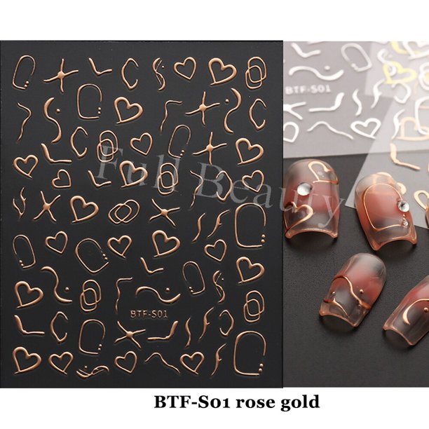 3D ojos malvados pegatinas de uñas serpiente Luna estrella zodiaco deslizadores para uñas diseño de bruja verano neón decoración llama calcomanías manicura GLCS157 Tan Jianjun unisex