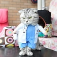 thumbnail image 5 of Disfraz de médico para perro y gato, ropa de médico para mascotas, disfraz de Halloween para perro y gato, disfraz de médico y enfermera, ropa vaquera para perro, ropa divertida para gato,, 5 of 5