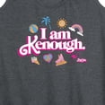 thumbnail image 3 of Barbie The Movie - I Am Kenough Icons - Women's Racerback Tank Top, 3 of 5