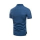 thumbnail image 3 of pstuiky camisetas de hombre, Suéter casual de manga corta con cuello alto y diseño liso cómodo para hombre camisas casuales para hombre xxxxxl, 3 of 3